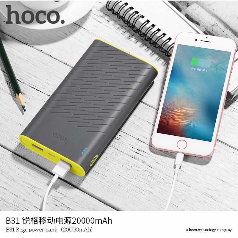 HOCO B31A Superior Power Bank 2 Port 30000mAh